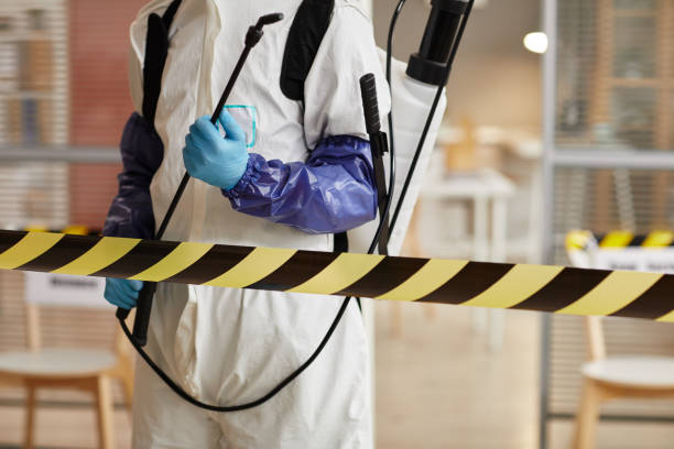 Professional Unattended Death Cleanup technician working in Allenwood, NJ